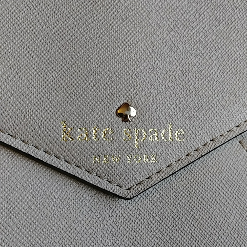 Kate Spade genuine leather crossbody bag envelope purse - Picture 3 of 11